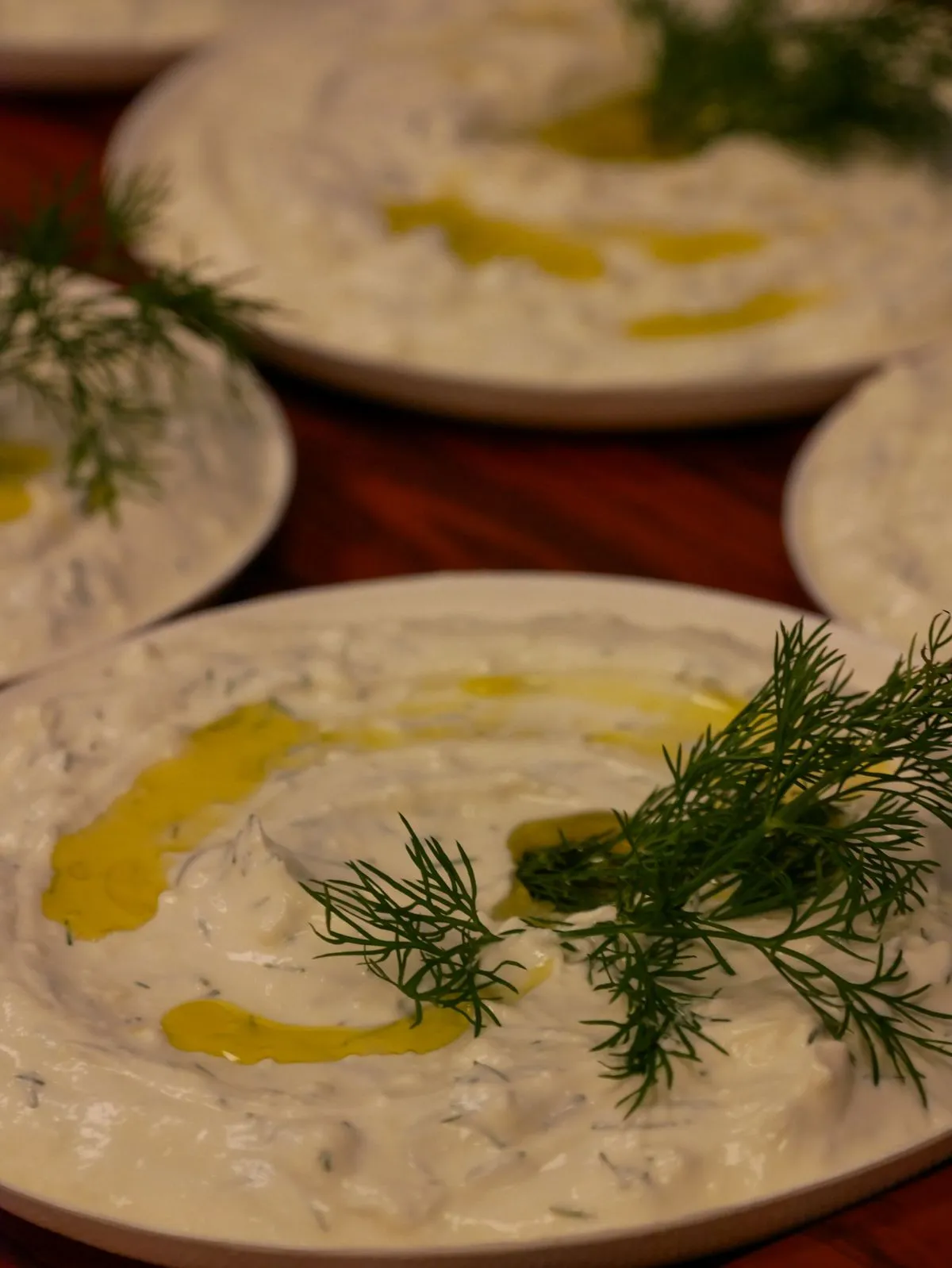 Cremiger Tzatziki mit Dill